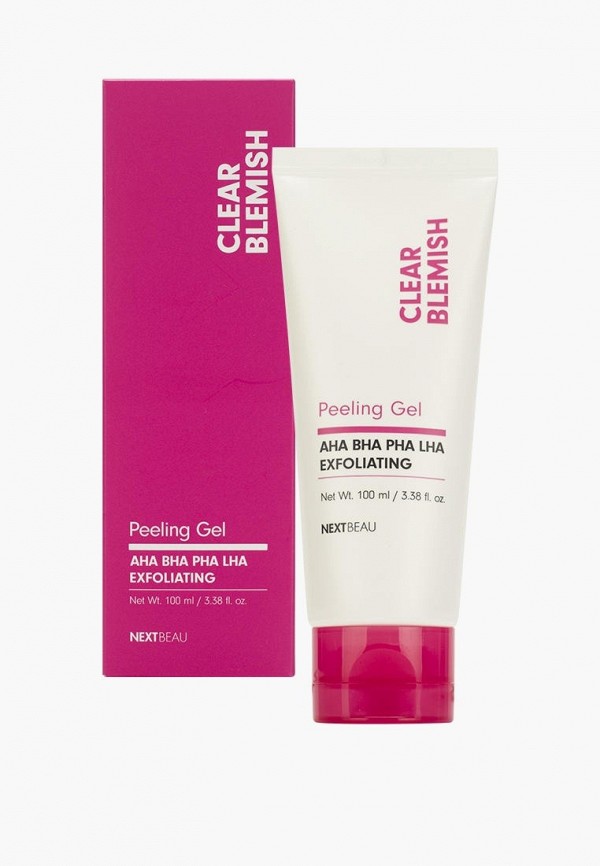 Nextbeau Гель для умывания - Пилинг-гель с кислотами, 100 мл - фото 2