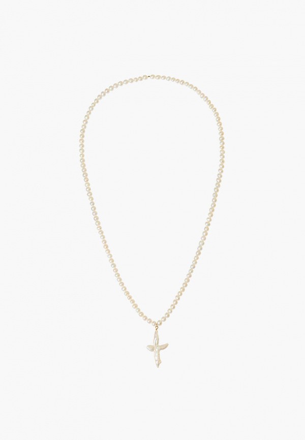 Viva la Vika Колье - Жемчужный Утонченный Крест - фото 1