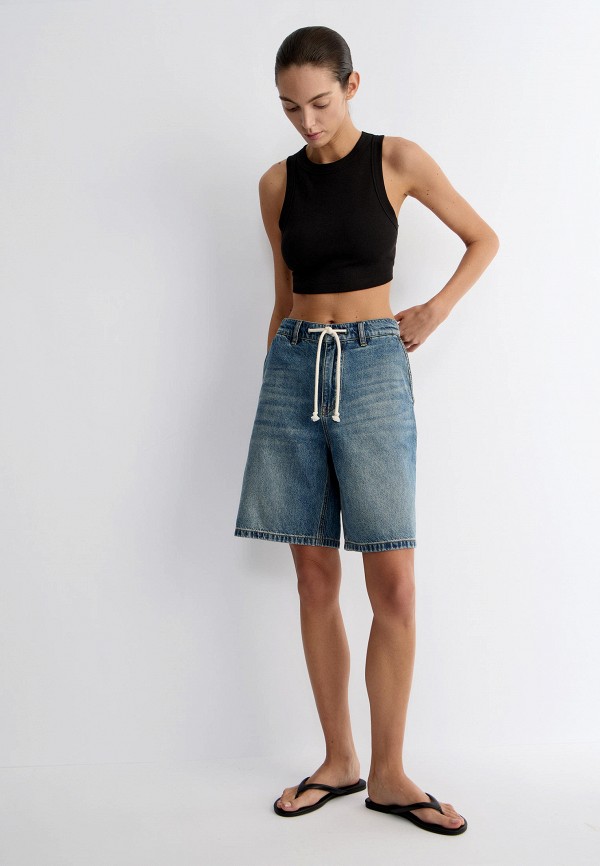 12 STOREEZ Шорты джинсовые - Drawstring - фото 5