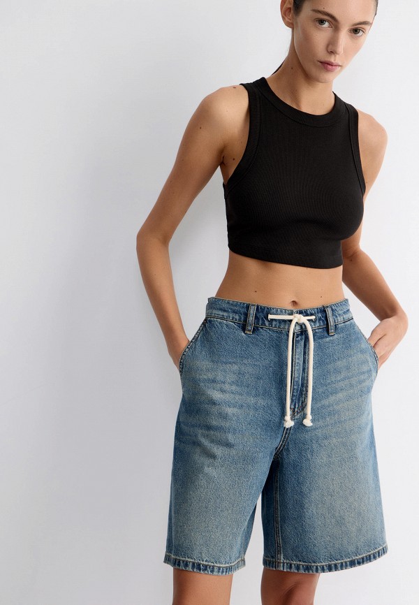 12 STOREEZ Шорты джинсовые - Drawstring - фото 4