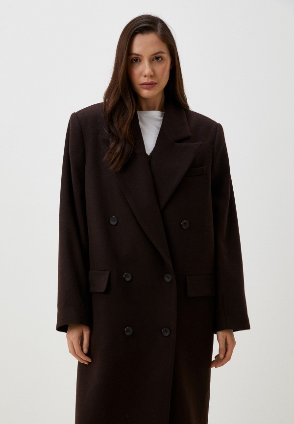 Ruxara Пальто двубортное - Lamoda Online Exclusive - фото 2