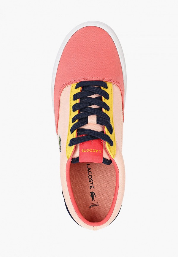 Lacoste Кеды - JUMP SERVE LCE 0722 2 CFA OFF WHT/TRQS - фото 4