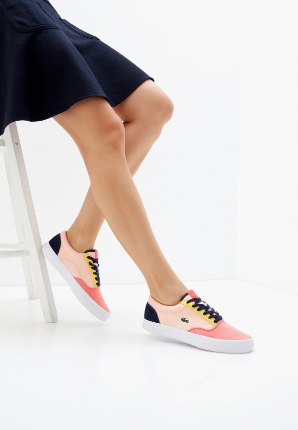 Lacoste Кеды - JUMP SERVE LCE 0722 2 CFA OFF WHT/TRQS - фото 6