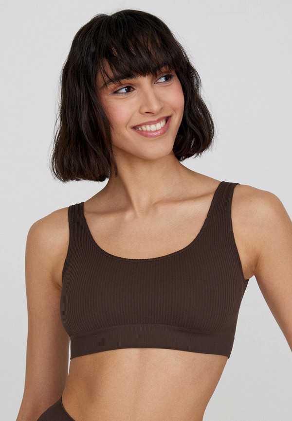 belle you Топ бельевой и трусы - Рубчик - фото 2