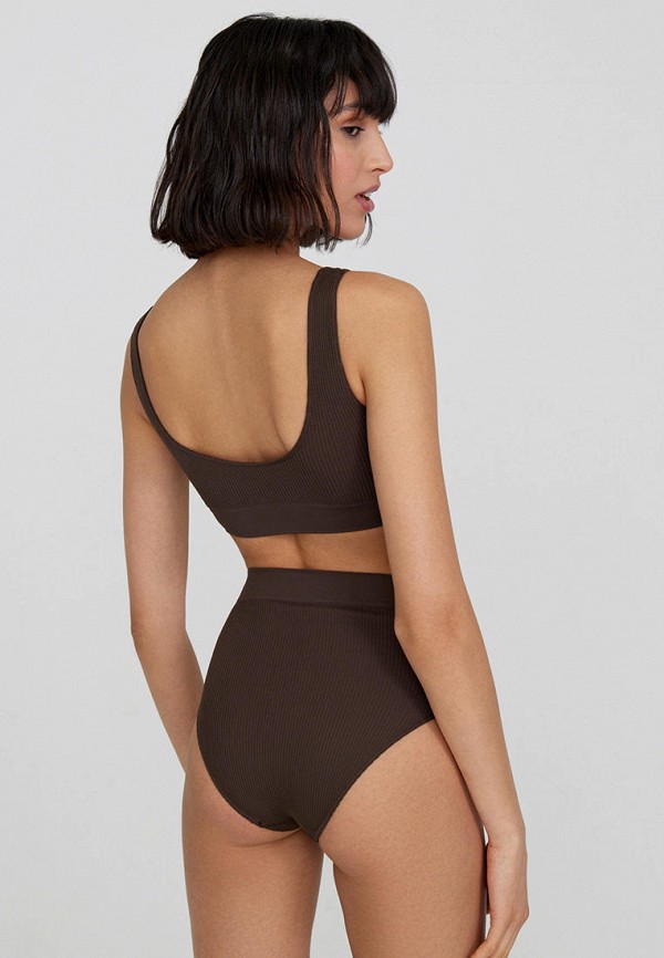 belle you Топ бельевой и трусы - Рубчик - фото 3