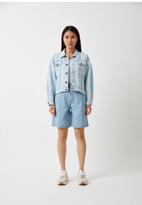 BLCV Шорты джинсовые - Palazzo Sky Blue - фото 2