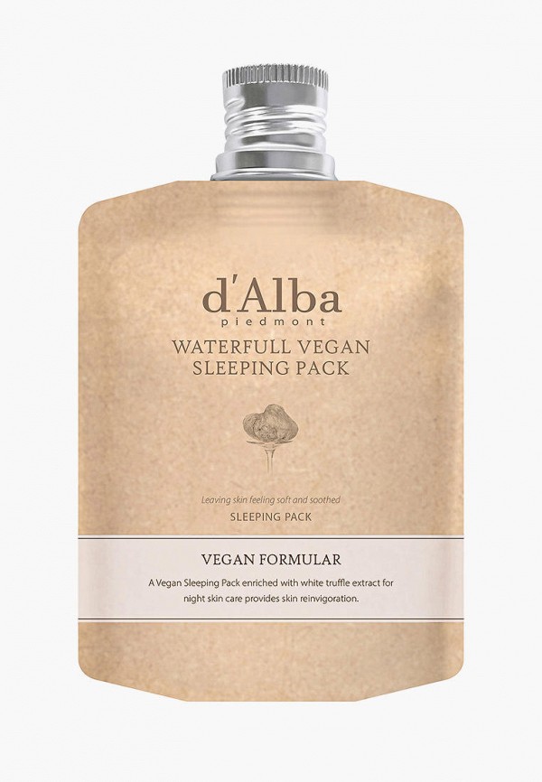 d'Alba Маска для лица - Waterfull Vegan Sleeping Pack, 60 мл - фото 1