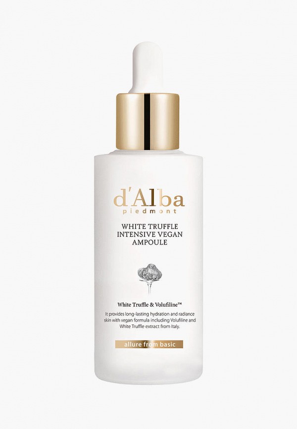d'Alba Сыворотка для лица - White Truffle Intensive Vegan Ampoule, 50 мл - фото 1