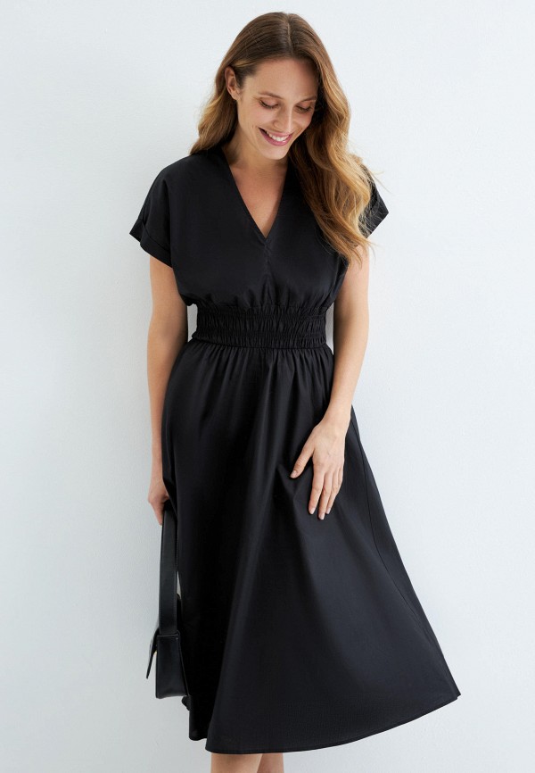 Платье Zarina - цвет: черный, коллекция: лето.