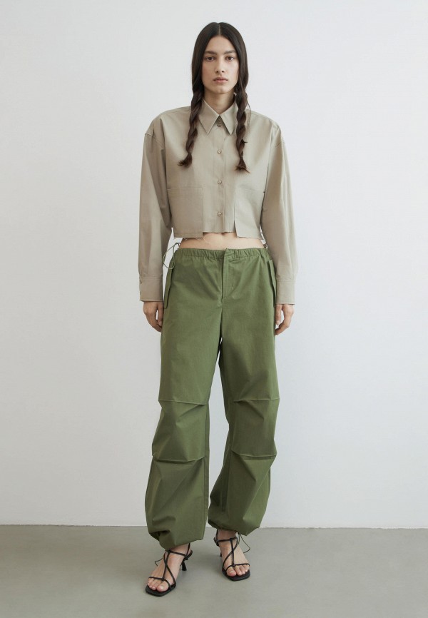 Рубашка Lime, цвет: бежевый, MP002XW16FPO — купить в интернет-магазине ...