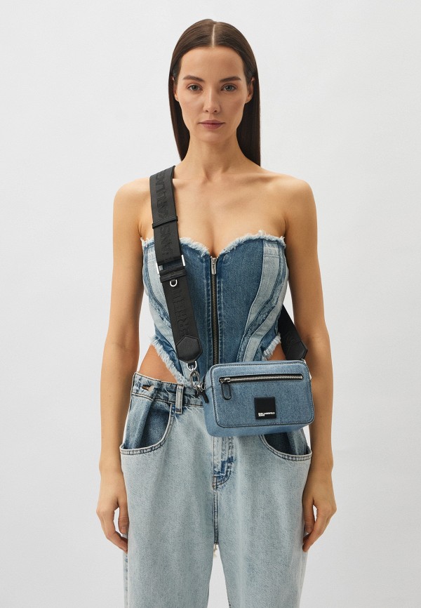 Karl Lagerfeld Jeans Сумка джинсовая - фото 5