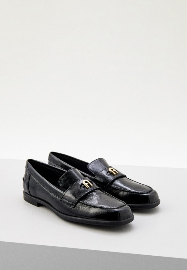 Лоферы Furla FURLA 1927 LOAFER T.20, цвет: черный, MP002XW16Q5I ...