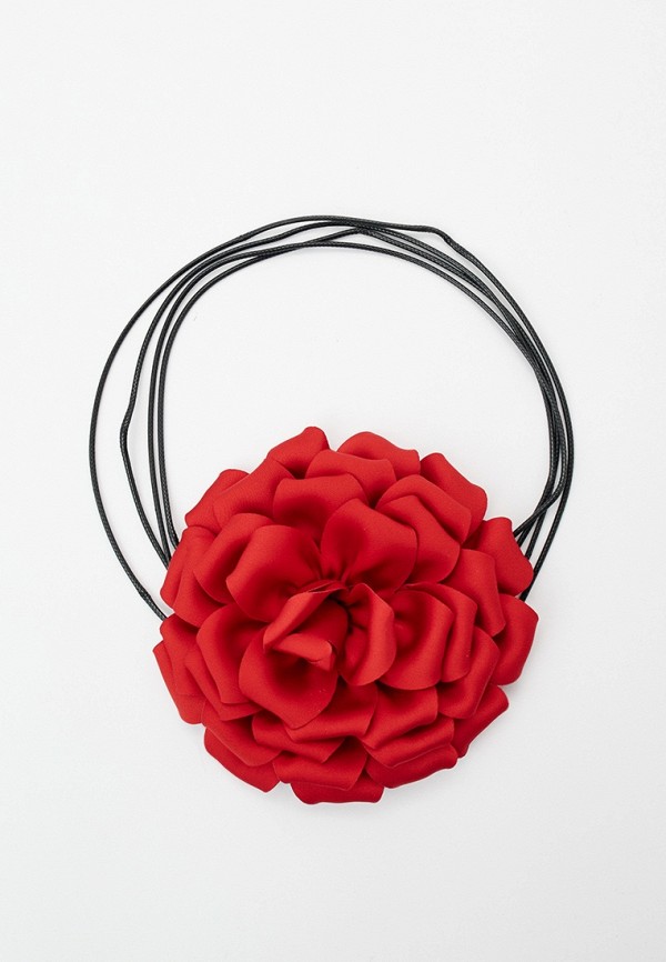 Чокер Beautyparad цветок на шею BIG ROSE, цвет: красный, MP002XW16ZF8 ...