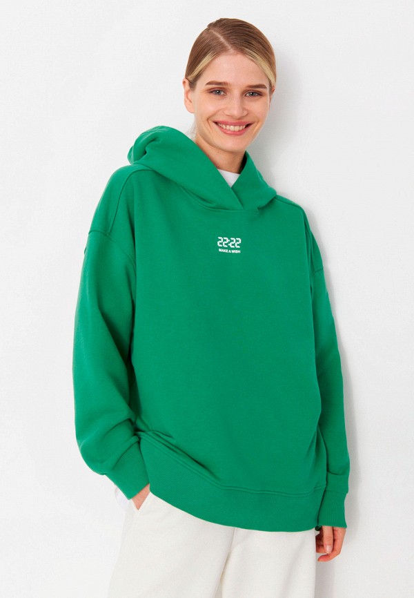Худи 2Mood, цвет: зеленый, MP002XW171O5 — купить в интернет-магазине Lamoda