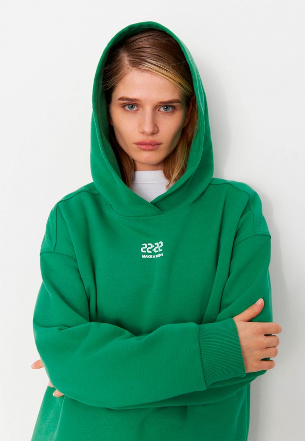 Худи 2Mood, цвет: зеленый, MP002XW171O5 — купить в интернет-магазине Lamoda