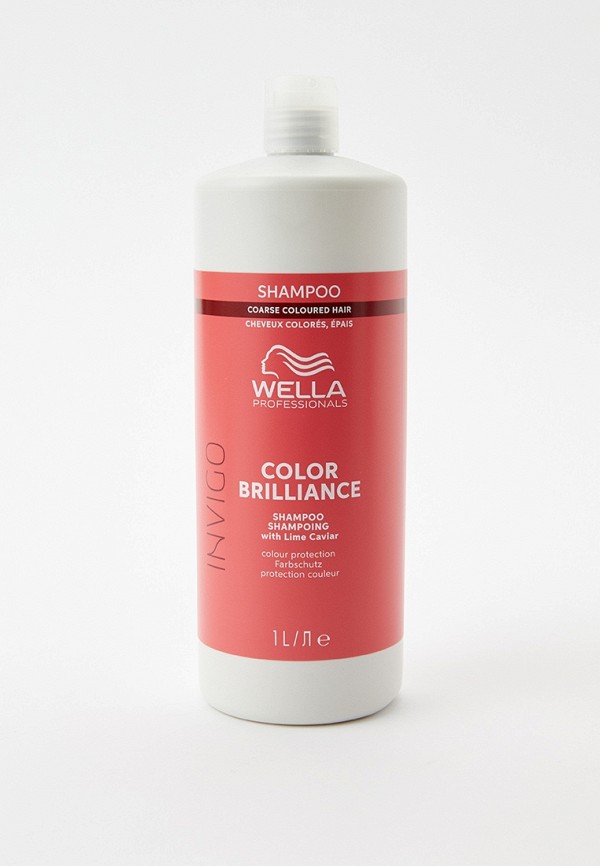 Wella Professionals Шампунь - для защиты цвета окрашенных жестких волос - фото 1