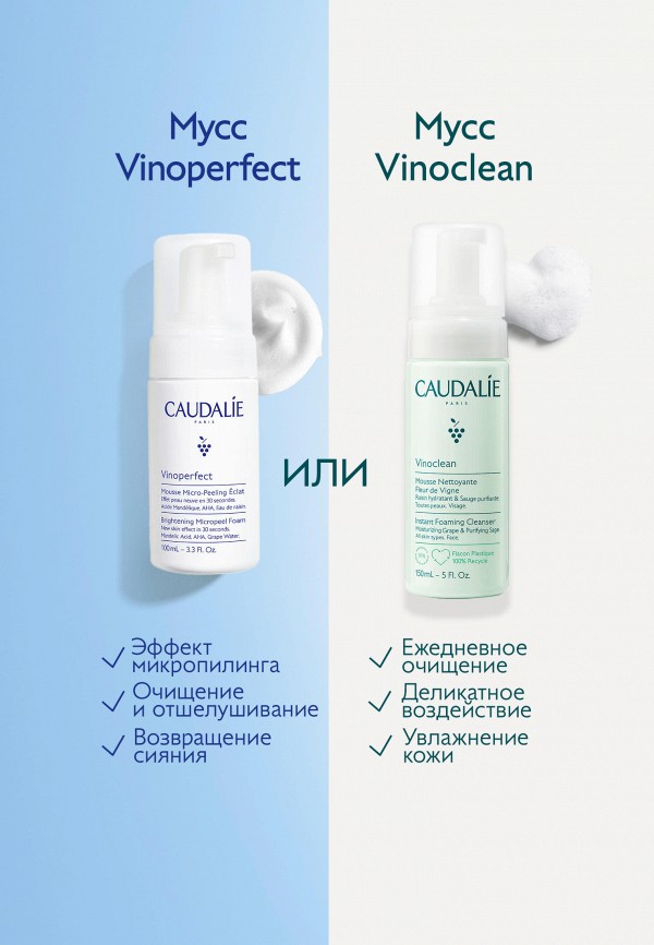 Caudalie Пенка-мусс для умывания - с миндальной и AHA-кислотами - фото 5