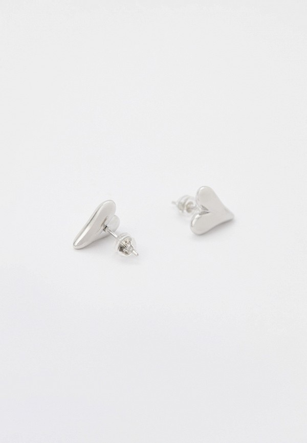 Stone Philosophy Серьги - Love is a feeling, с родиевым покрытием - фото 2