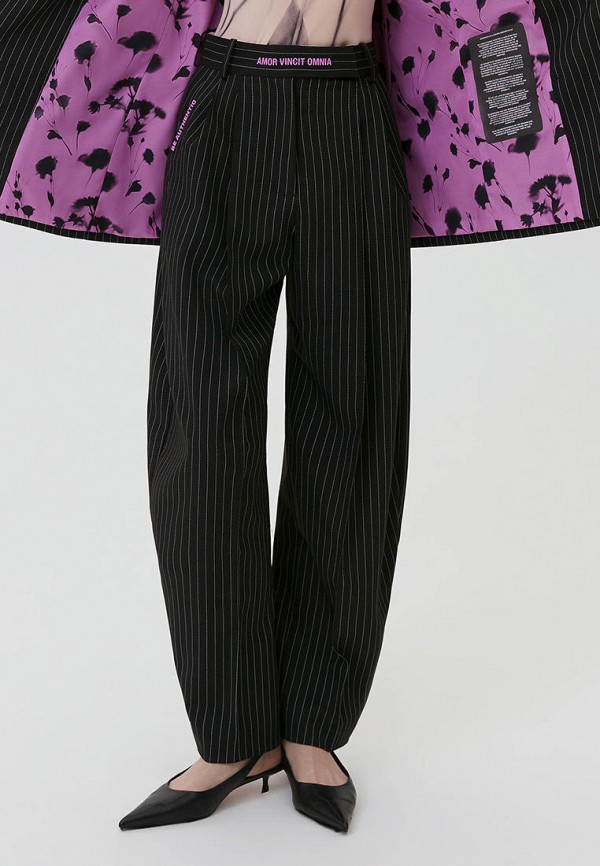 Eve&Esther Брюки - BE AUTHENTIC D-силуэта черного цвета - фото 4