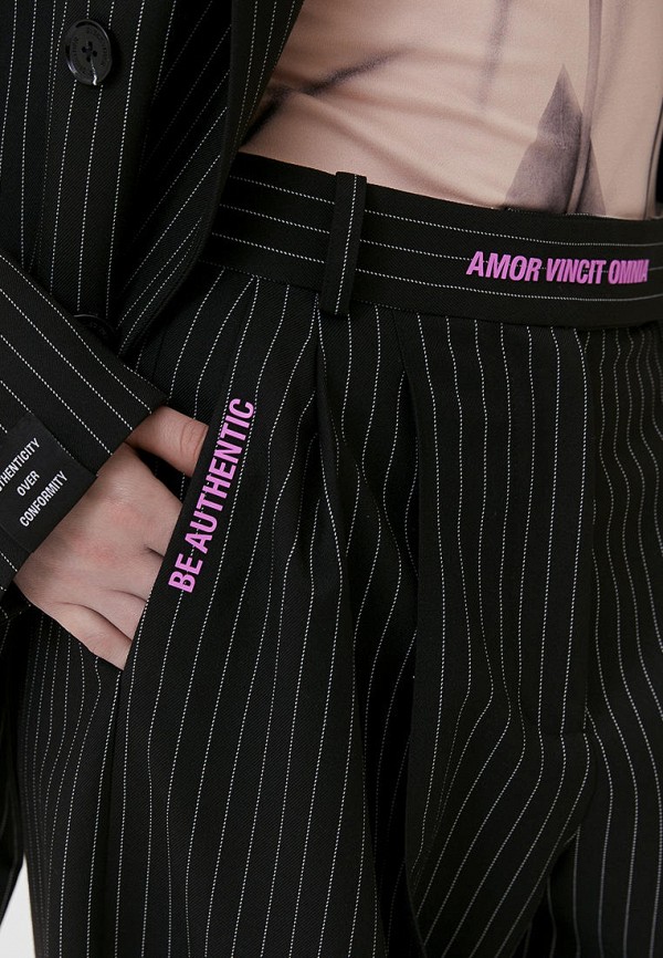 Eve&Esther Брюки - BE AUTHENTIC D-силуэта черного цвета - фото 5