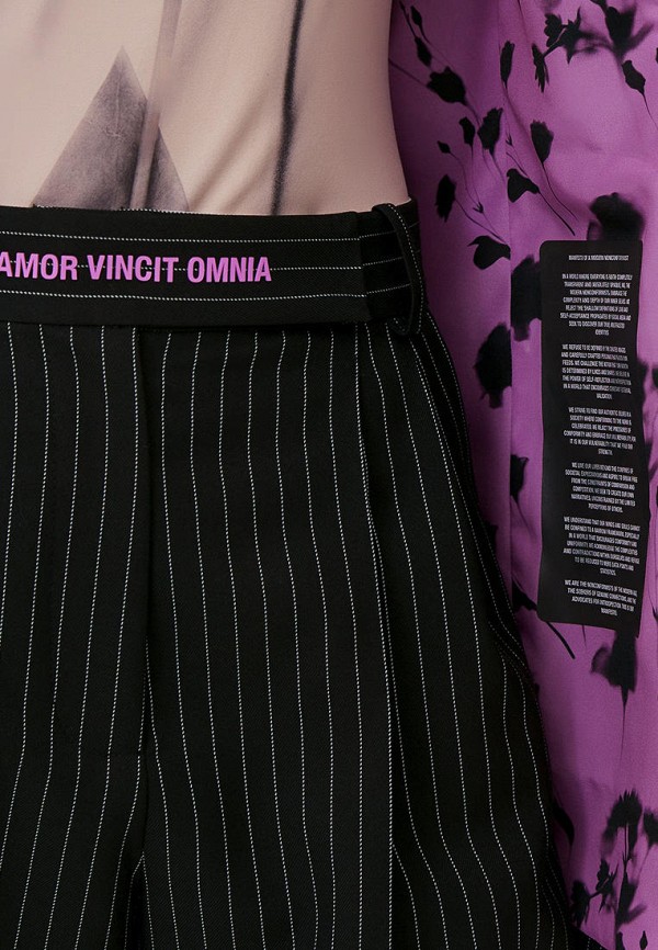 Eve&Esther Брюки - BE AUTHENTIC D-силуэта черного цвета - фото 6