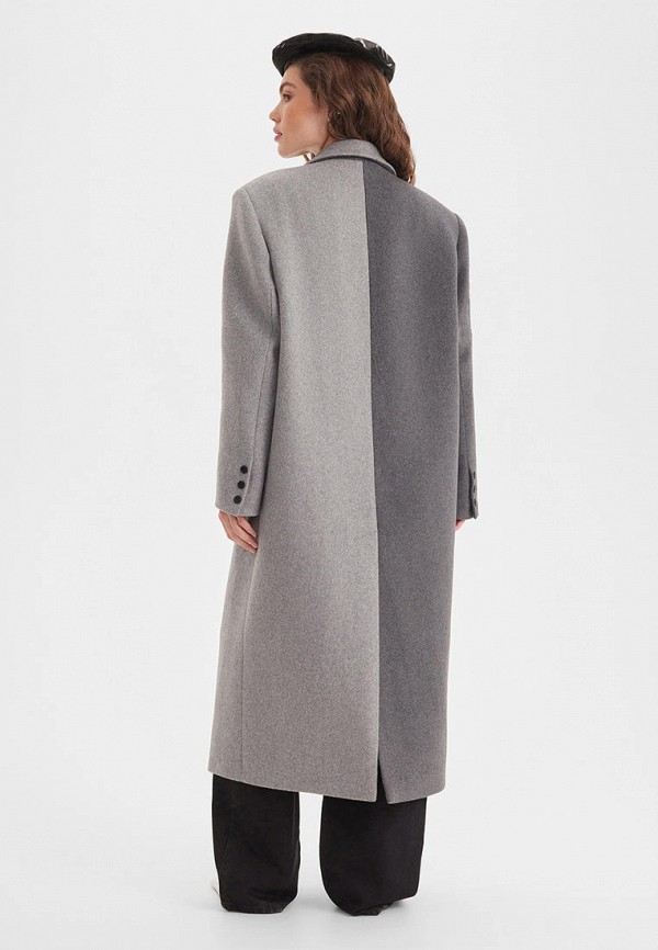 BRMSK Пальто однобортное - Lamoda Online Exclusive - фото 2