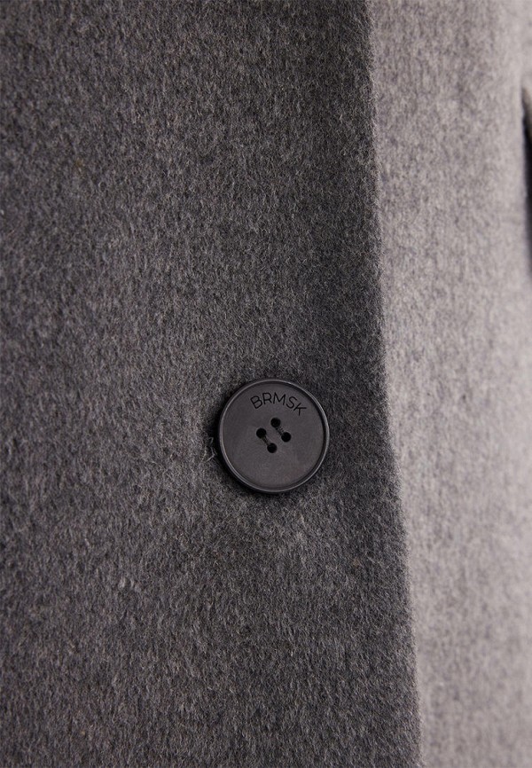 BRMSK Пальто однобортное - Lamoda Online Exclusive - фото 5