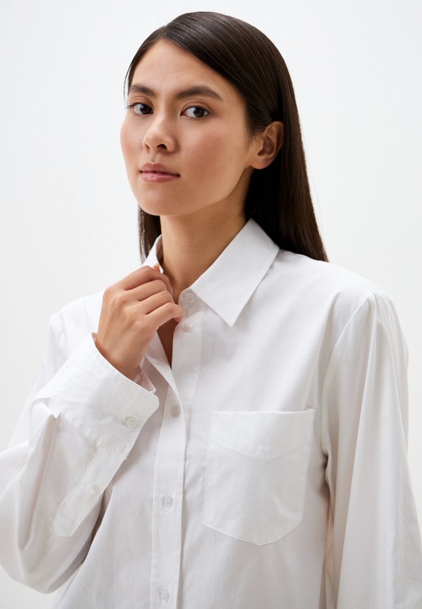 Рубашка Sela, цвет: белый, MP002XW17IGH — купить в интернет-магазине Lamoda