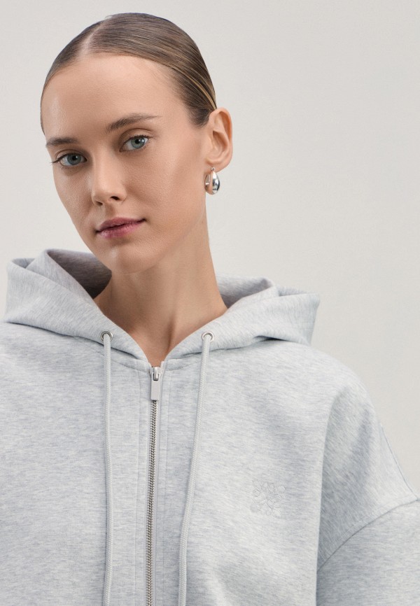 Толстовка Zarina, цвет: серый, MP002XW17JTV — купить в интернет ...