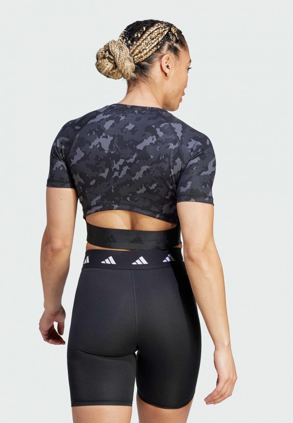 adidas Футболка спортивная - Techfit Camo Print - фото 3