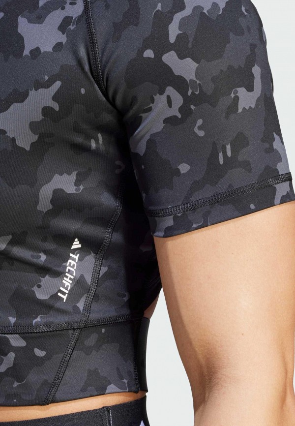 adidas Футболка спортивная - Techfit Camo Print - фото 4