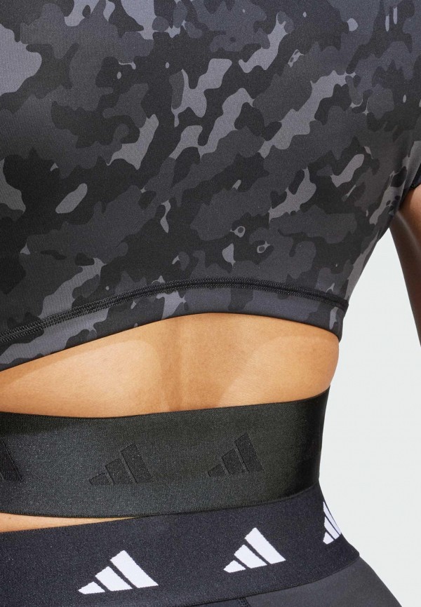 adidas Футболка спортивная - Techfit Camo Print - фото 5