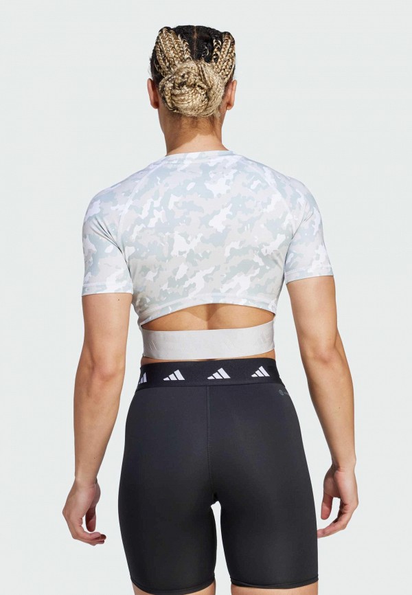 adidas Футболка спортивная - Techfit Camo Print - фото 3