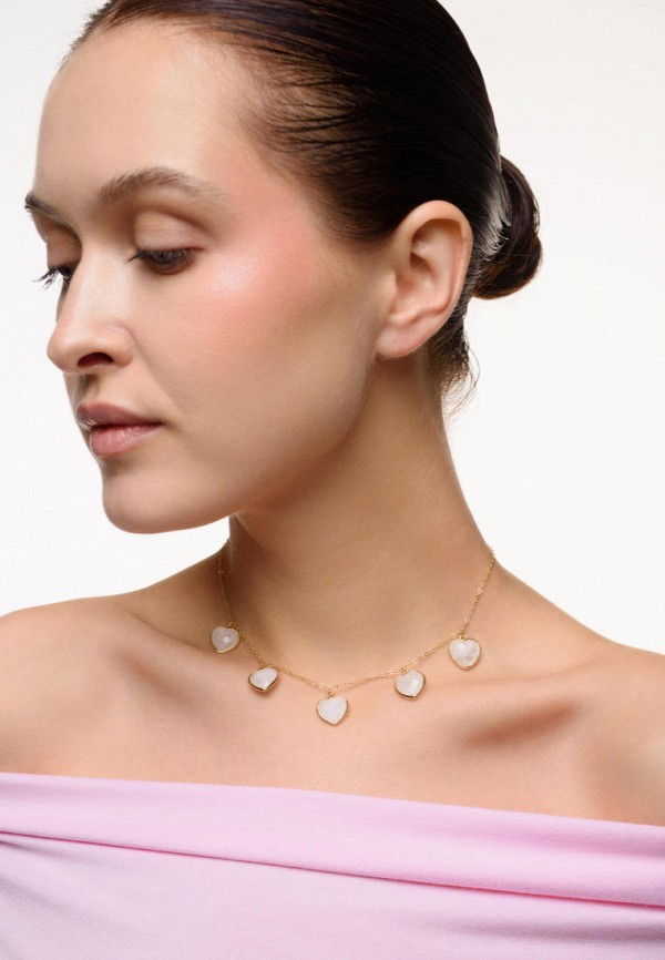 Kuksa Чокер - Amour Rhinestone Gold - фото 4