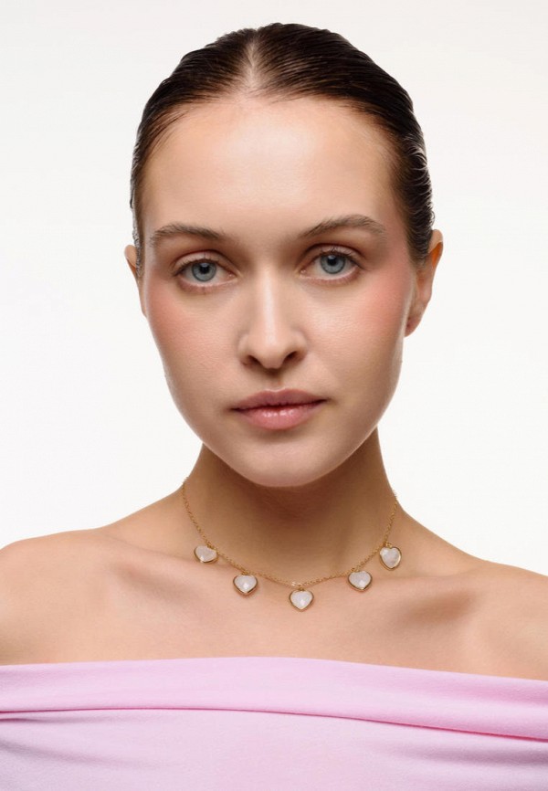 Kuksa Чокер - Amour Rhinestone Gold - фото 5