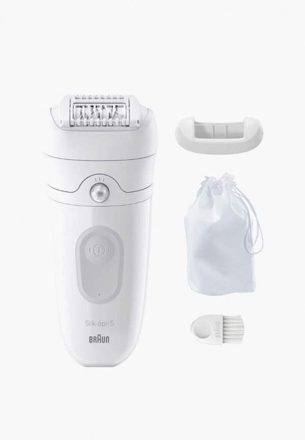 Braun Эпилятор - Silk-epil 5 5-011, 28 пинцетов, с 2 насадками + подсветка - фото 1