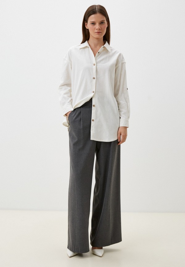 Изольна Рубашка - из вельвета - фото 2