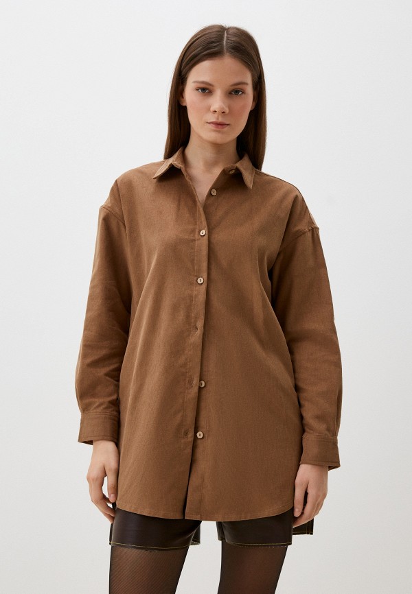 Изольна Рубашка - из вельвета - фото 1