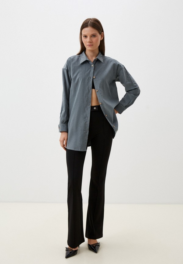 Изольна Рубашка - из вельвета - фото 2