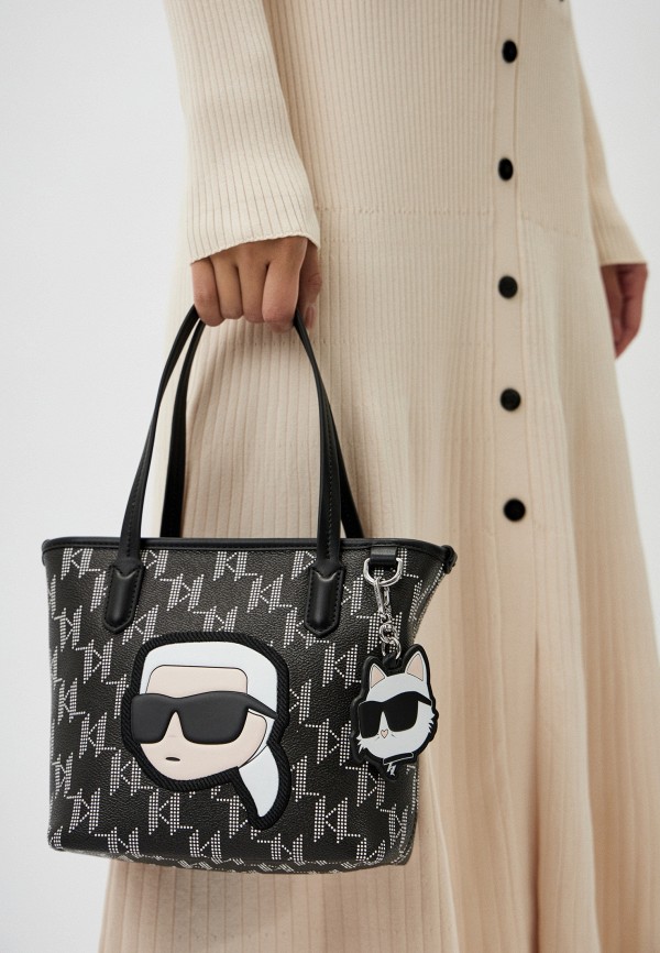 Karl Lagerfeld Сумка и брелок - фото 6