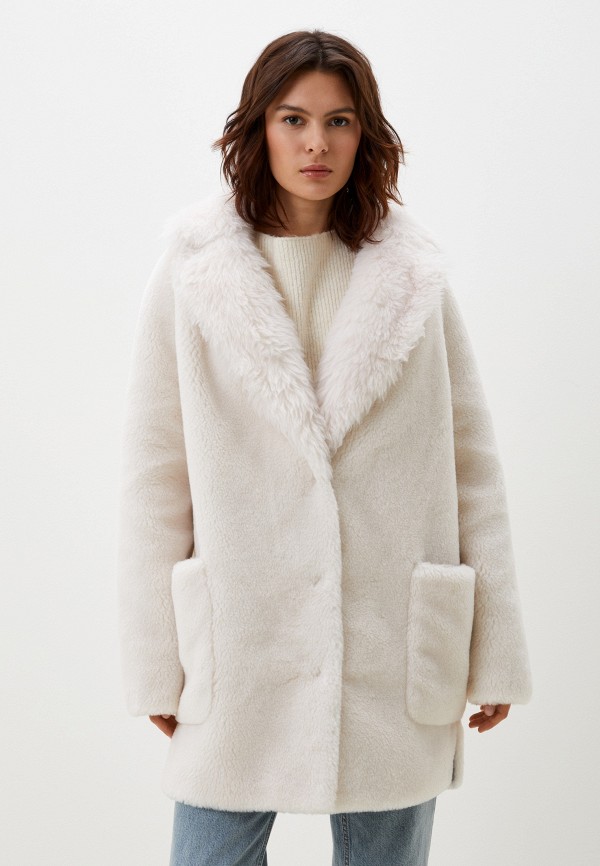Снежная Королева Пальто меховое - Lamoda Online Exclusive - фото 1
