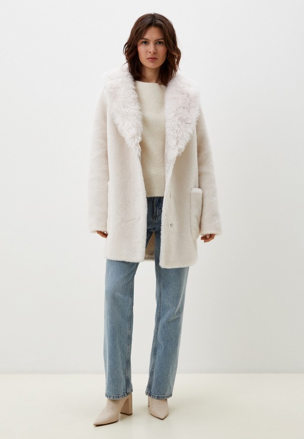 Снежная Королева Пальто меховое - Lamoda Online Exclusive - фото 2