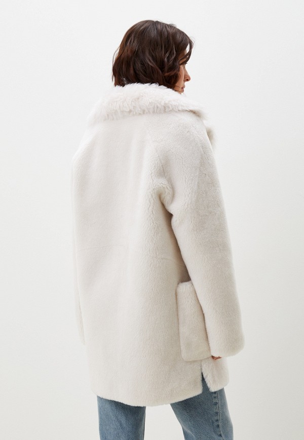 Снежная Королева Пальто меховое - Lamoda Online Exclusive - фото 3