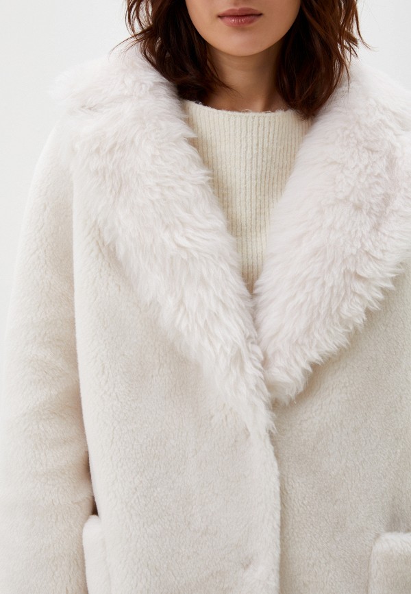 Снежная Королева Пальто меховое - Lamoda Online Exclusive - фото 5