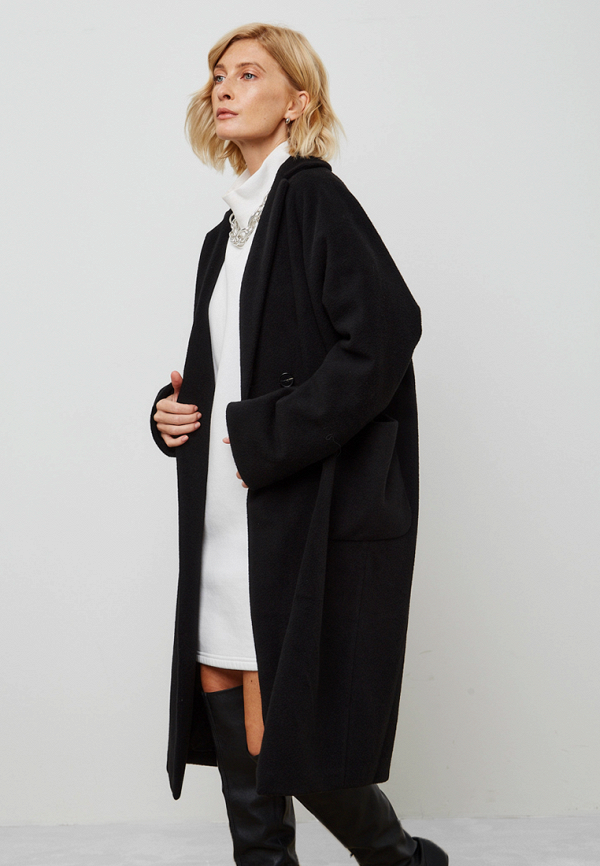 Мартлет Пальто-кокон - Оверсайз - фото 2