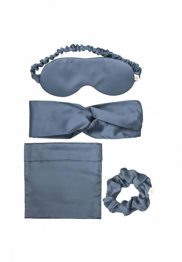 Bellehome Маска для сна, повязка, резинка для волос и мешок - Beauty Shiny Thunder - фото 1