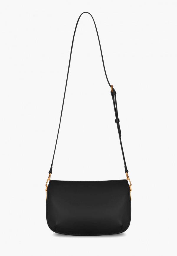 Sokolov Сумка - женская сэддл SOKOLOV через плечо кросс-боди кожаная 2301-BL - фото 4