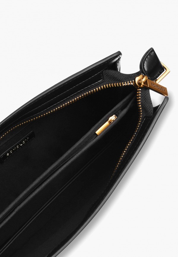 Sokolov Сумка - женская сэддл SOKOLOV через плечо кросс-боди кожаная 2301-BL - фото 5