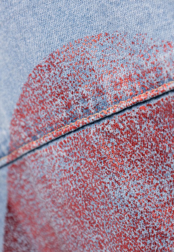 One Teaspoon Рубашка джинсовая - red devil heart daria denim shirt red devil - фото 6
