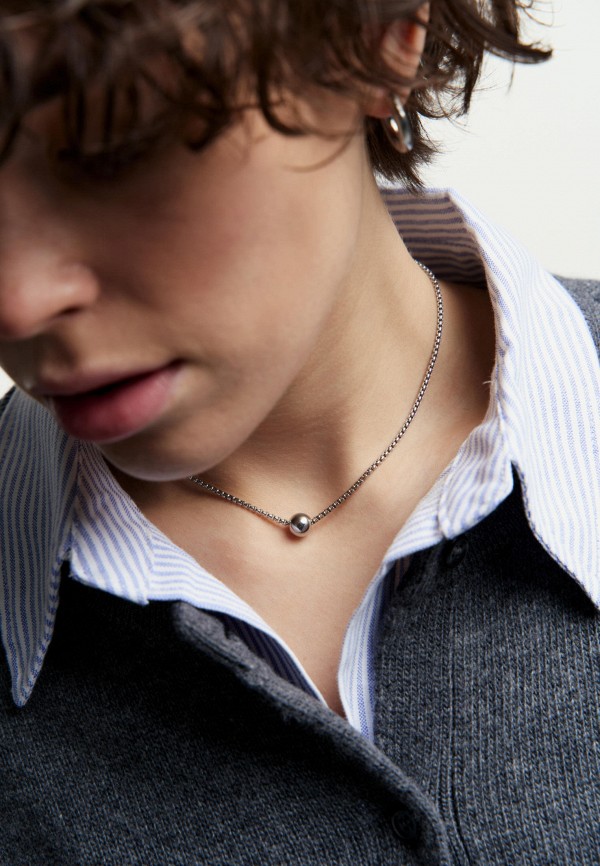 Ресурс Чокер - из тонкой цепи с шаром - фото 6